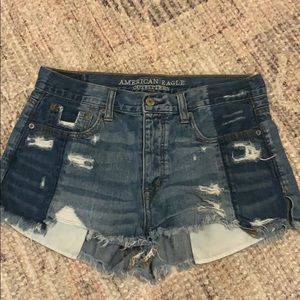 American Eagle Distressed Shorts